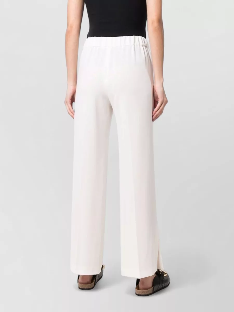Alberto Biani High-Rise Wide-Leg Trousers