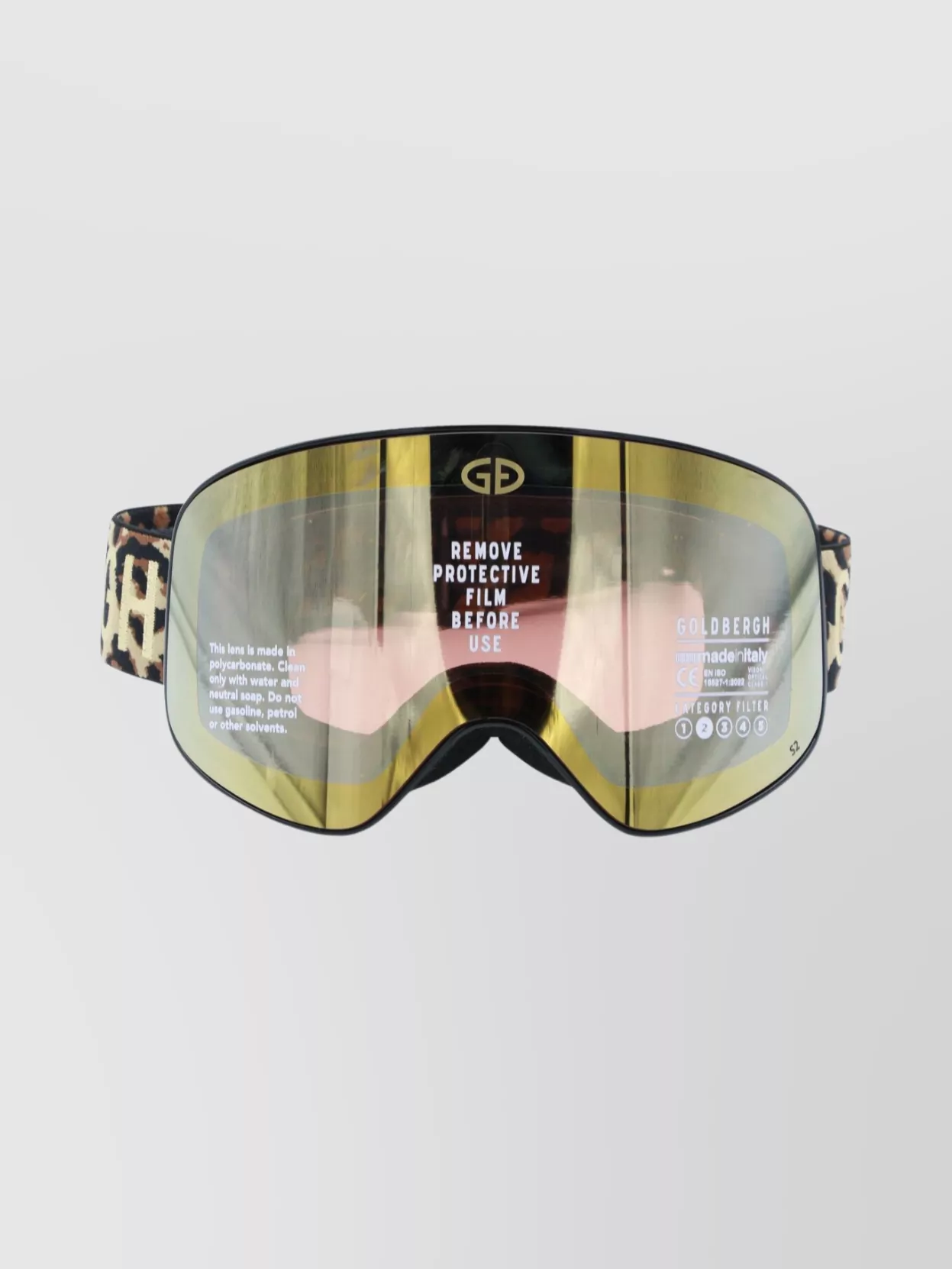 Goldbergh Stylish Eyewear With Adjustable Strap And Protective Film In Green