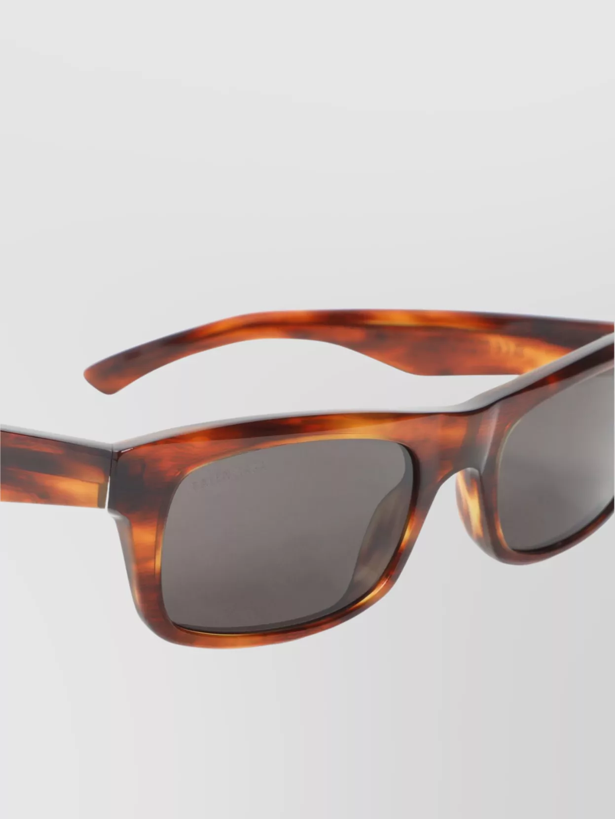 Balenciaga Soho Square Frame Tinted Sunglasses