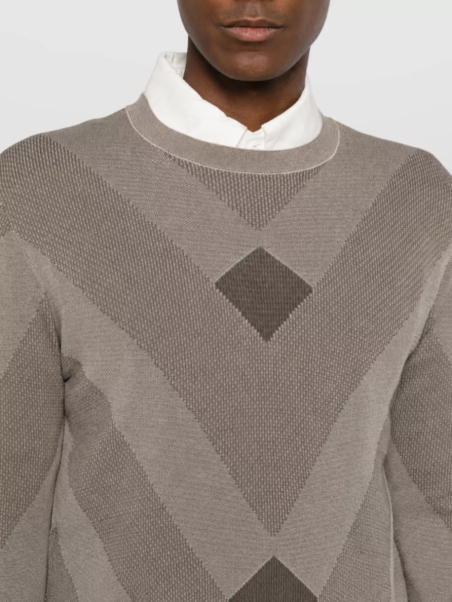 Emporio Armani Cotton Crewneck Sweater