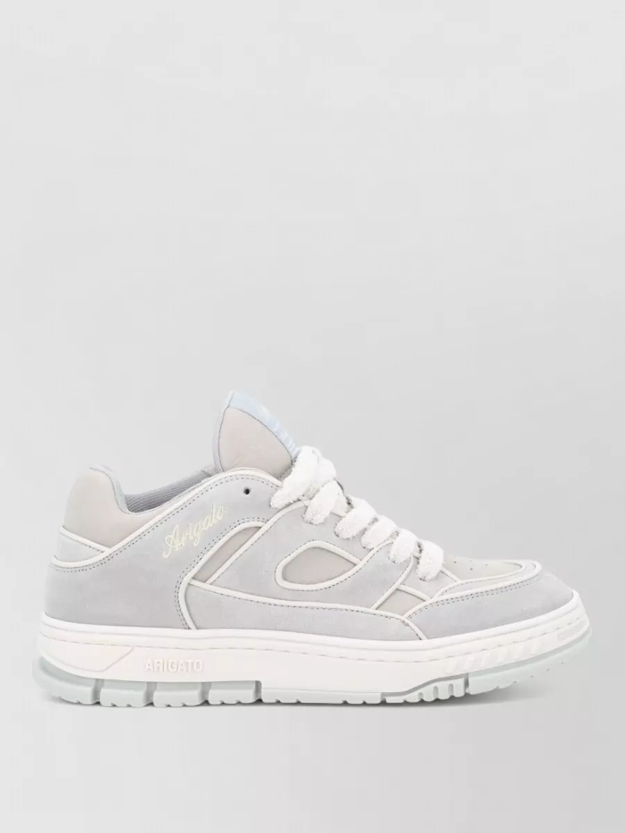 Axel Arigato Low Sneakers Perforated Toe Rubber Sole
