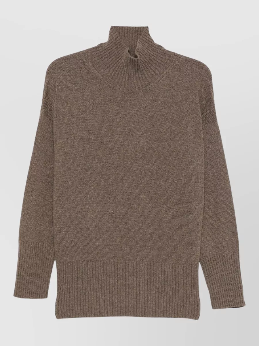 Roberto Collina cashmere merino wool turtleneck sweatshirt