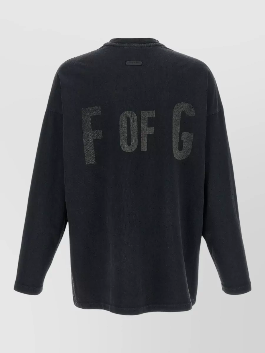 Fear Of God Cotton Oversized Long-Sleeve T-Shirt