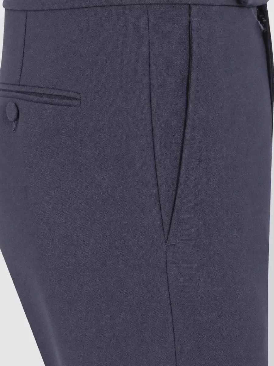 Tom Ford Wool Straight-Leg Tailored Trousers