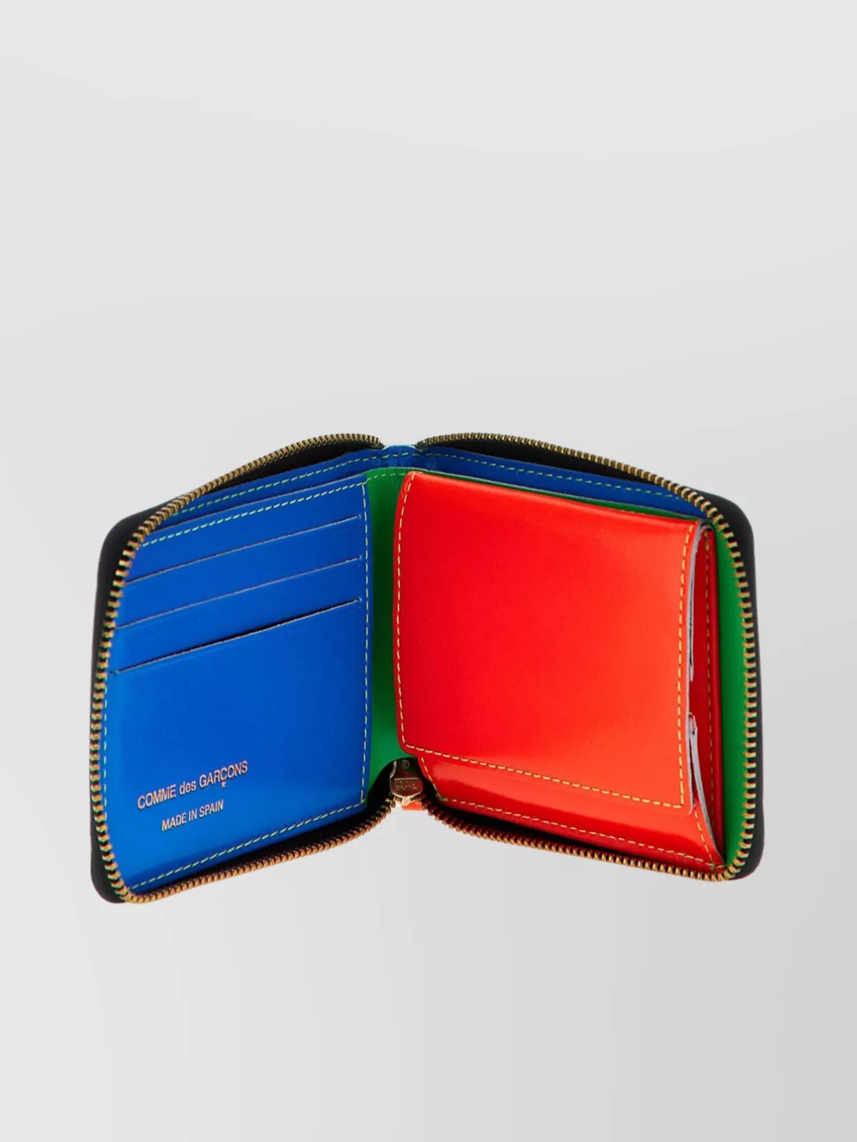 Comme Des Garçons 'neon Leather Line' Wallet