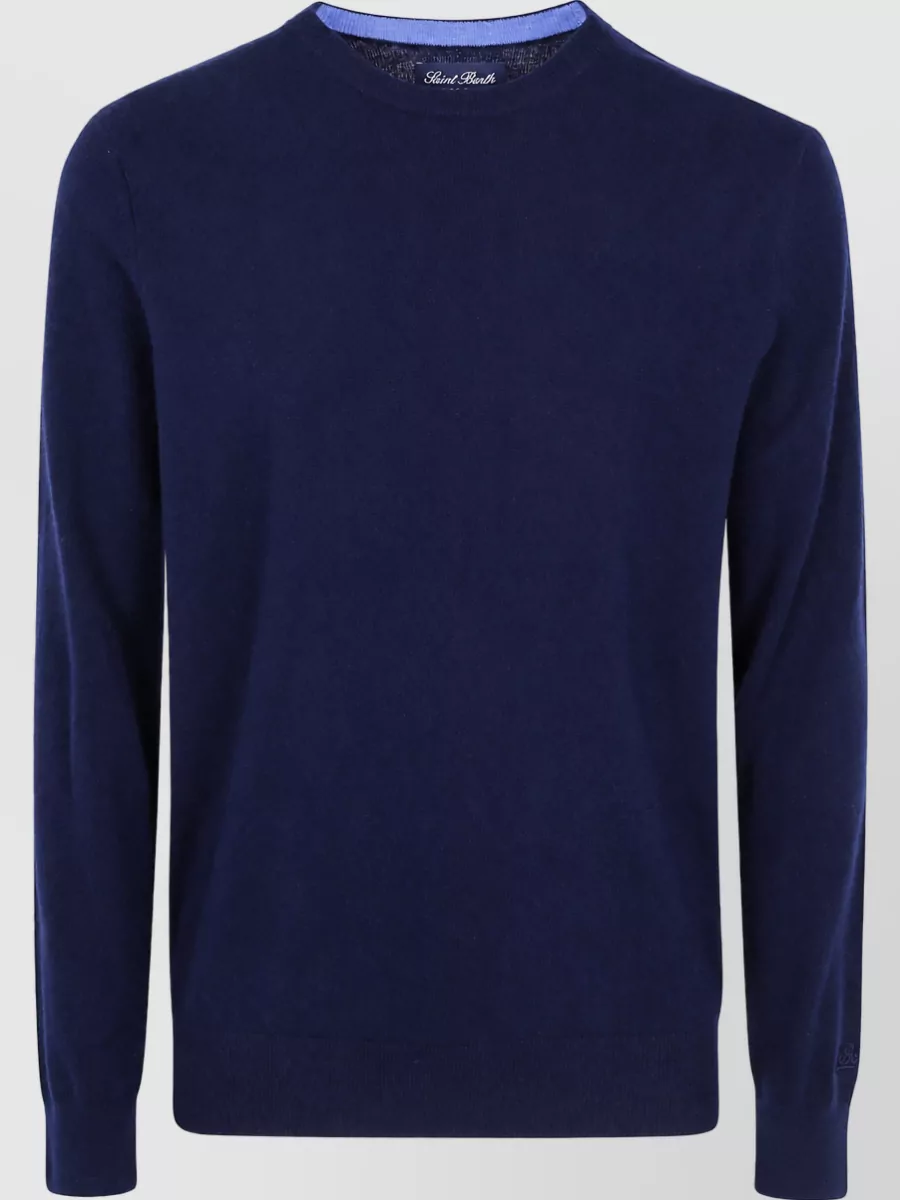 Mc2 Saint Barth cashmere round neck sweater