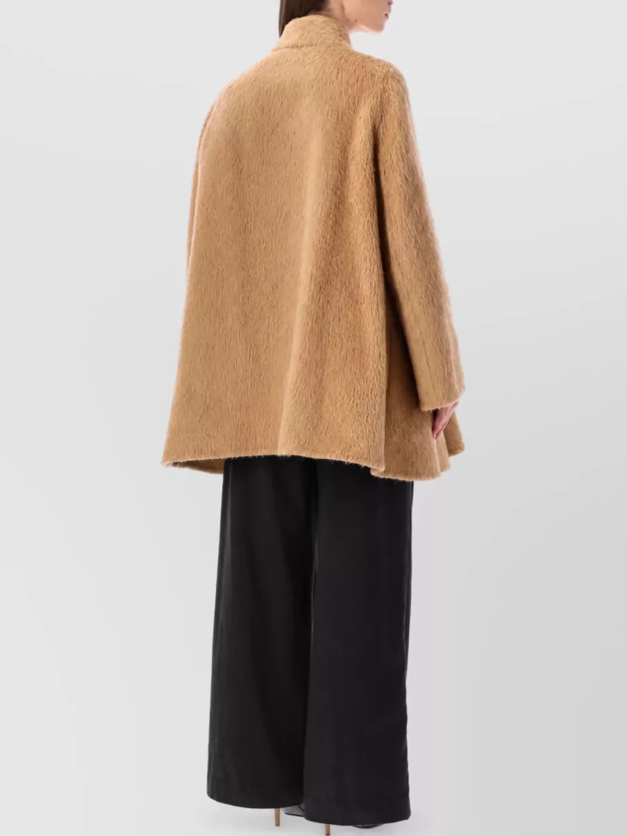 Loewe Alpaca-blend Relaxed-fit Short Coat