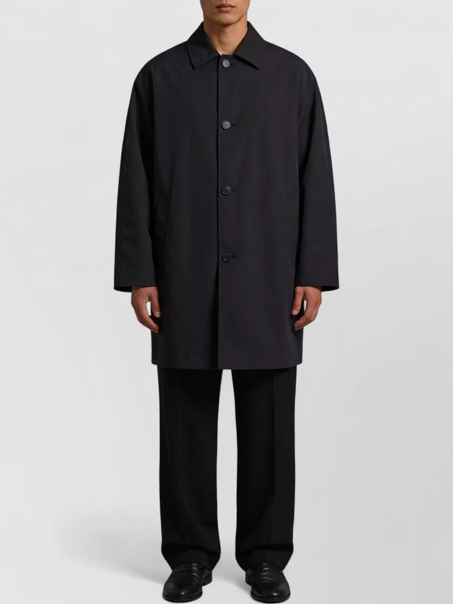 The Row cotton relaxed-fit short coat