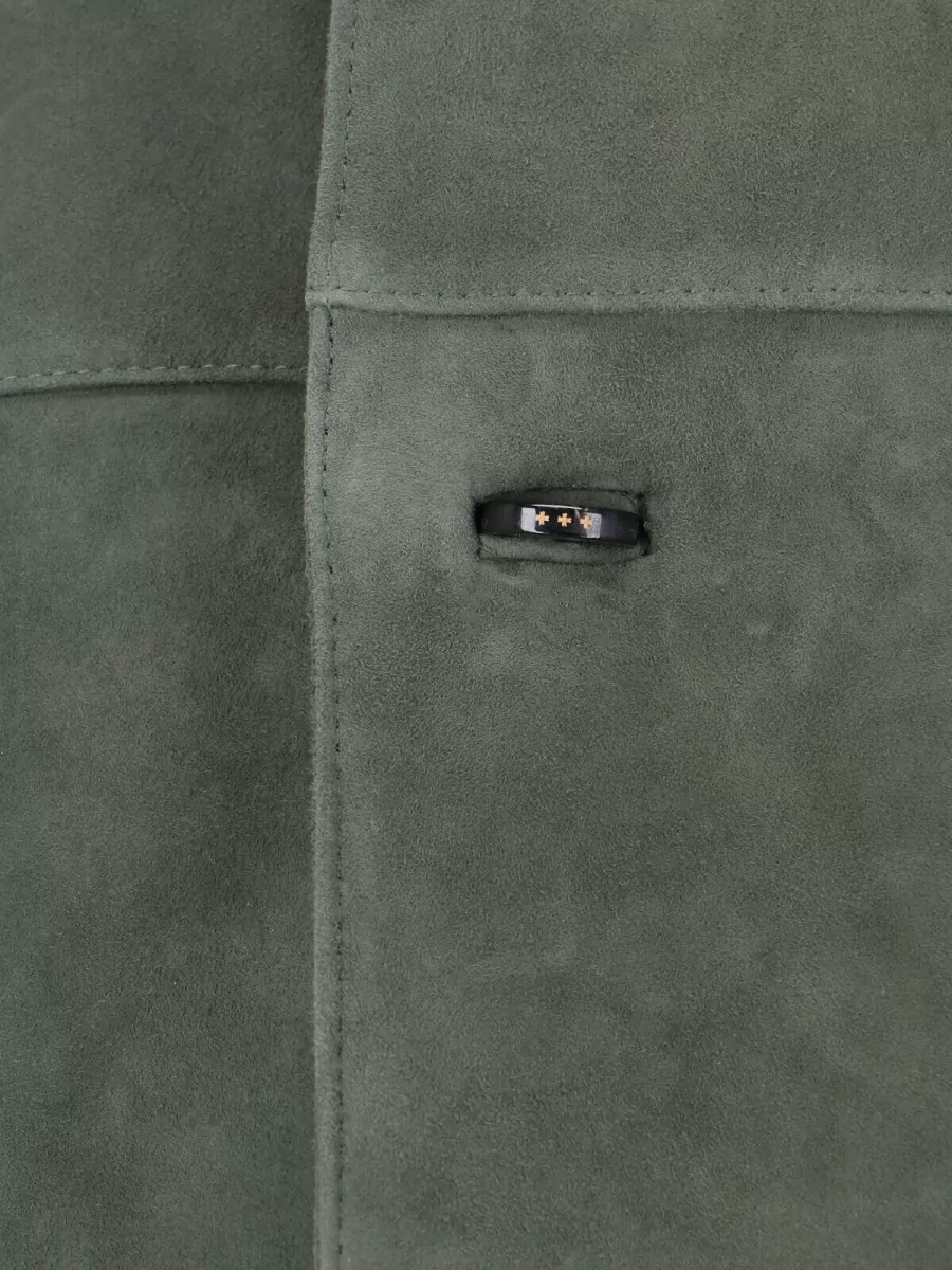 Tonywack Leather Shirt Jacket