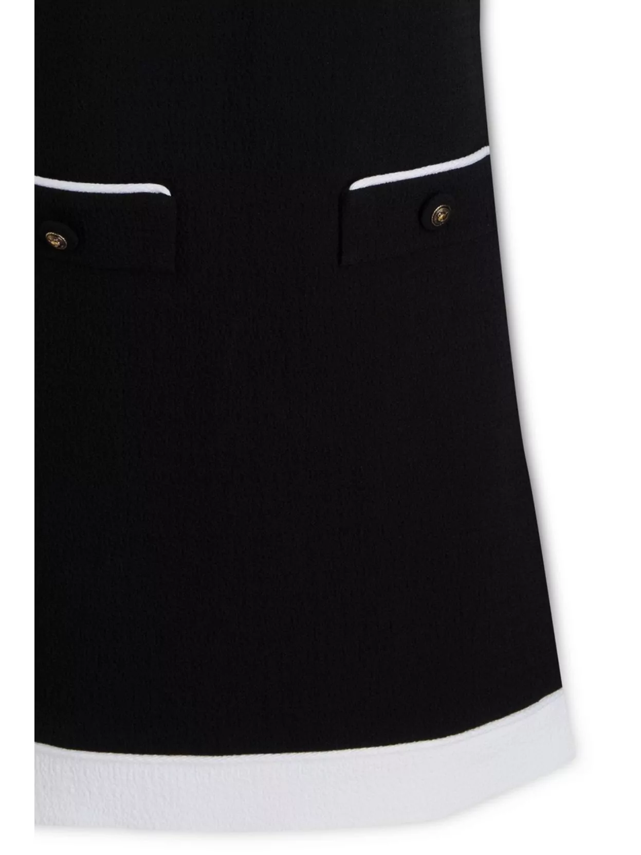 Moschino Short Dress Bouclé Fabric