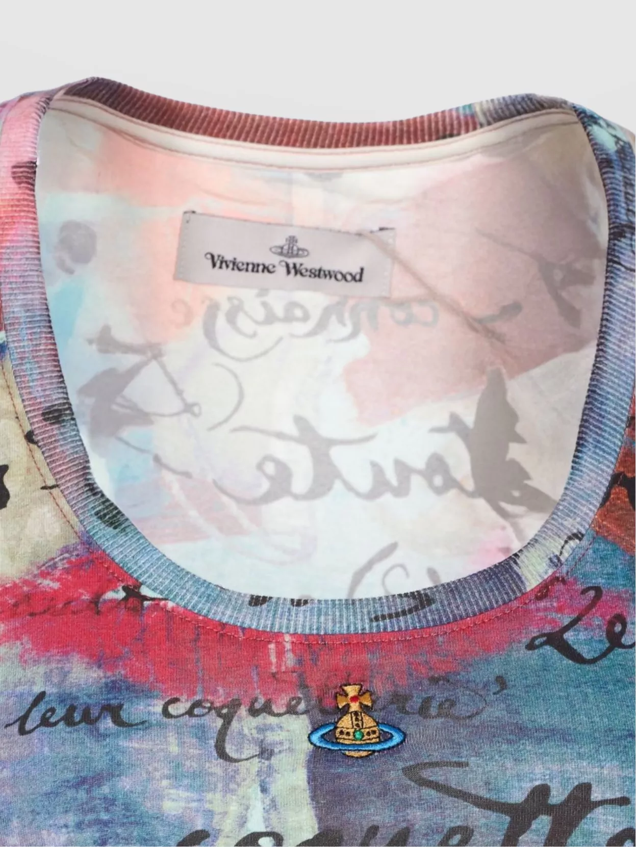 Vivienne Westwood Graphic Print Micro Lollo T-Shirt