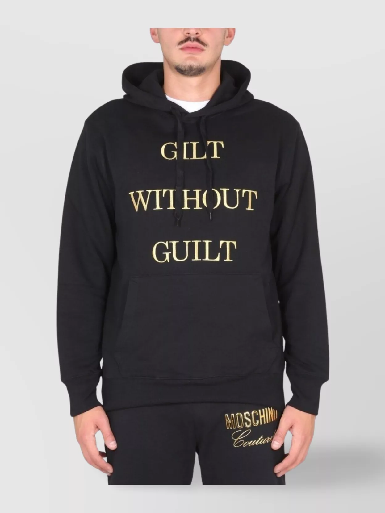 Moschino Couture Guilt Without Guilt Sweatshirt