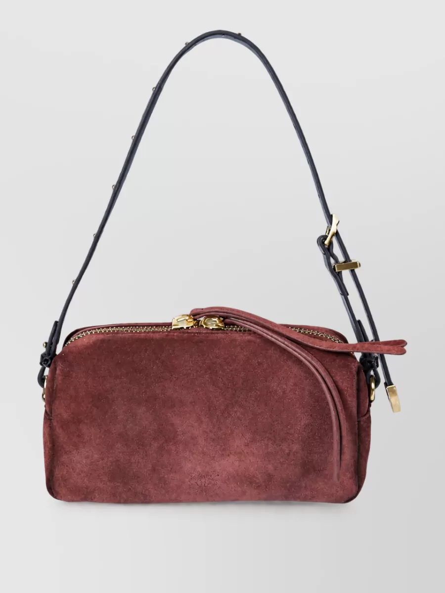 Pinko love bag leather clutch bag