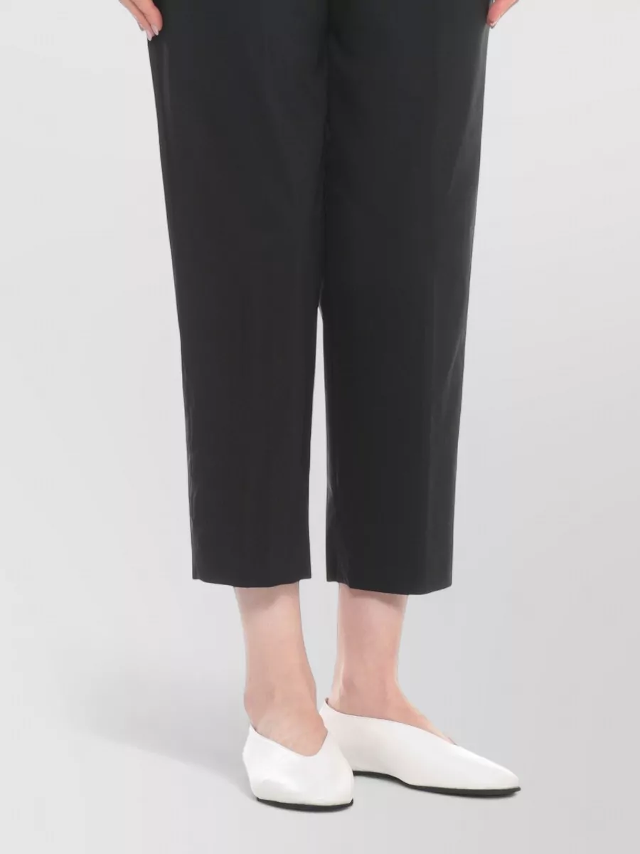 Pt Torino Straight Cropped Trousers