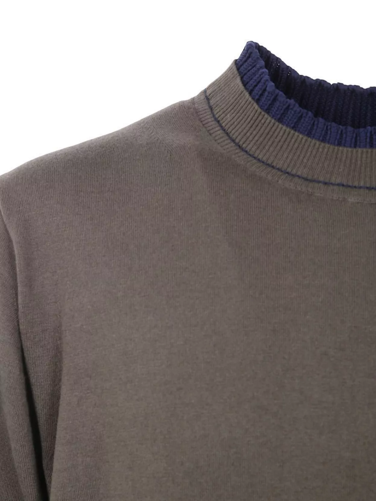 Sacai Cashmere Cotton Knit Pullover