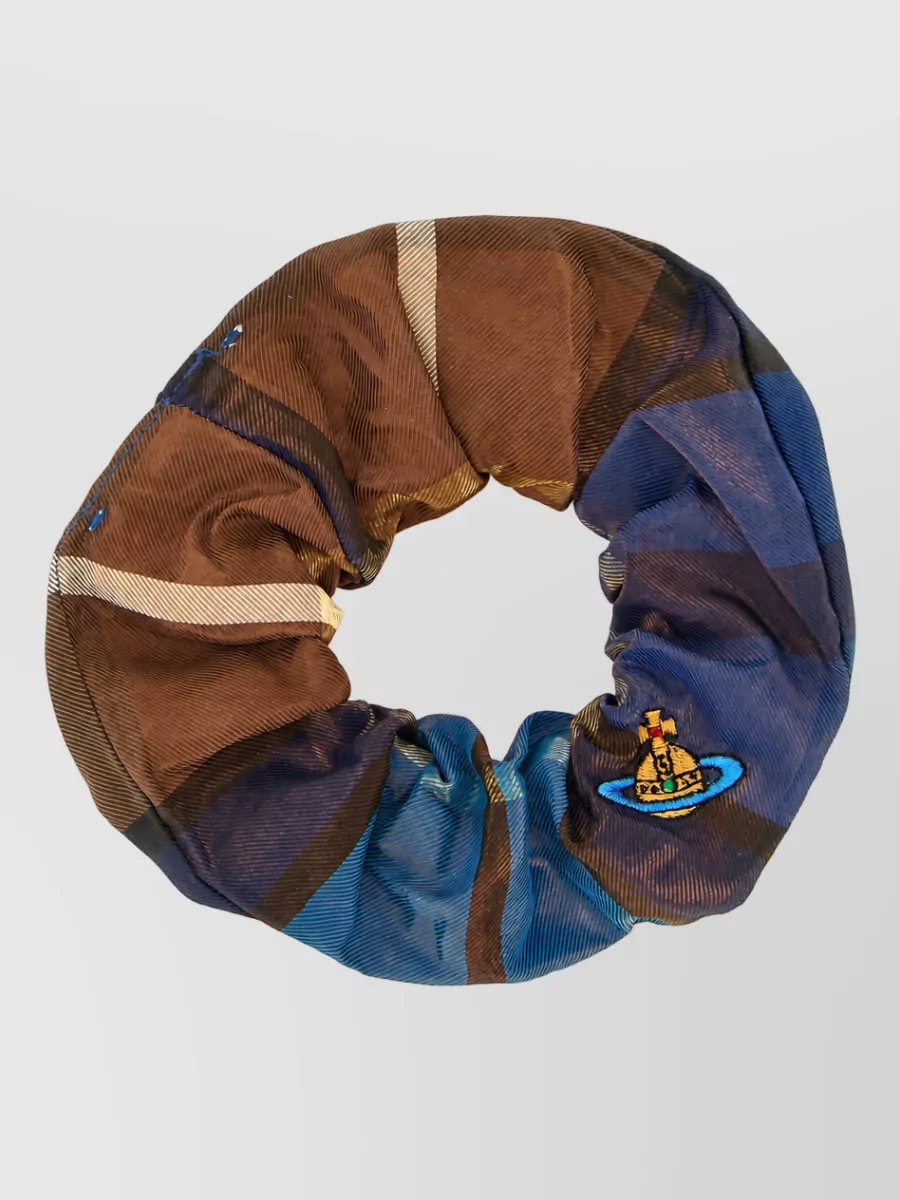 Vivienne Westwood tartan hair elastic