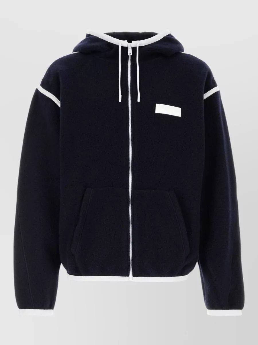 Givenchy wool hooded jacket