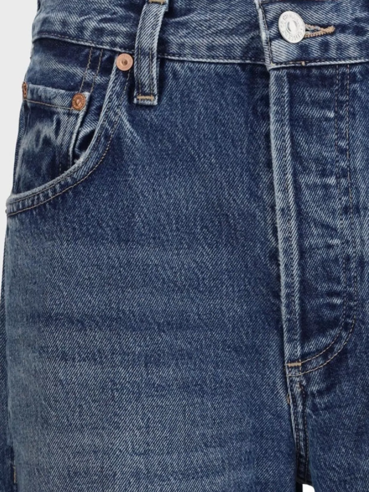 Agolde Modern Cotton Jeans Rivets