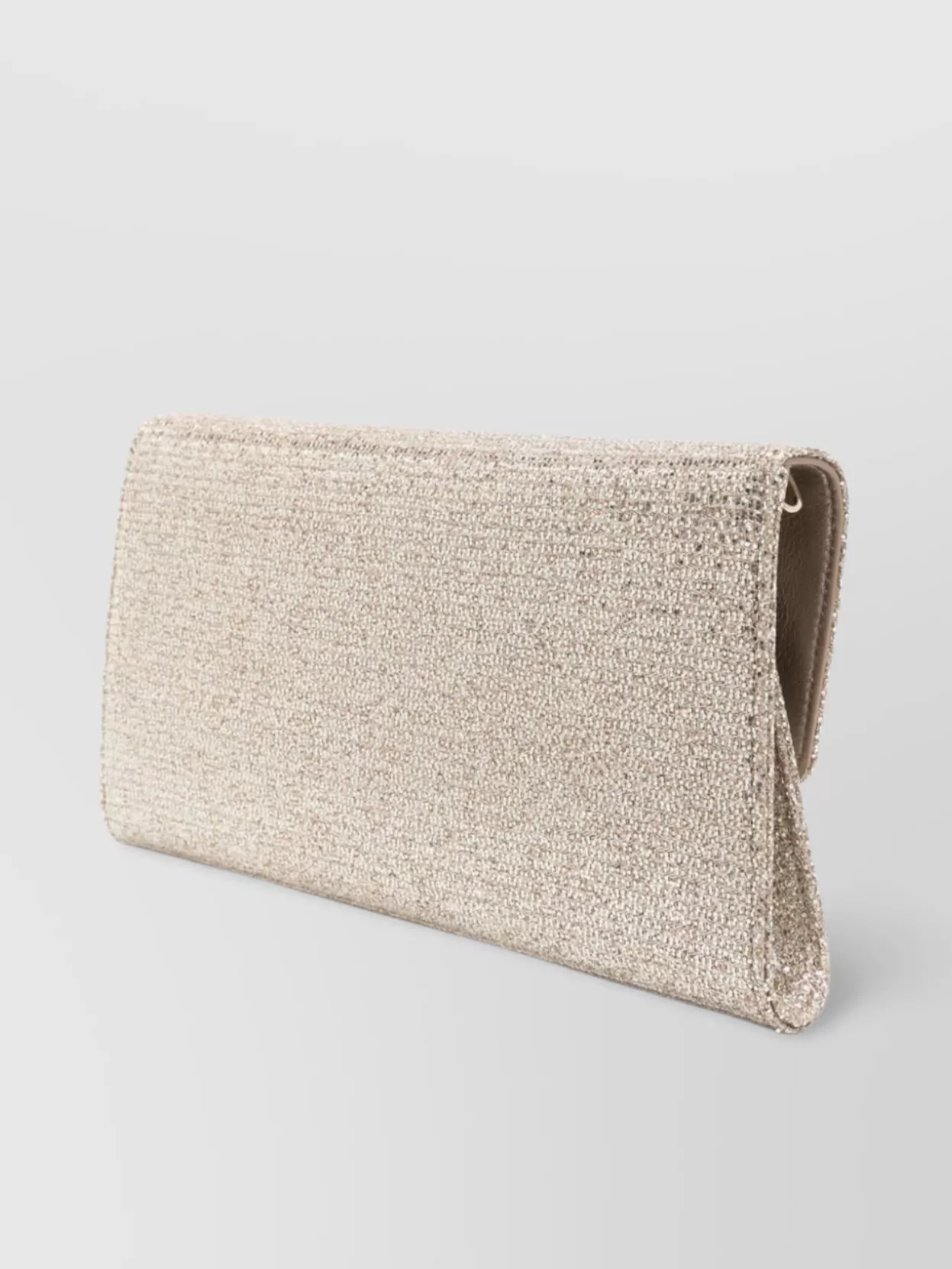 Tom Ford Glitter Textured Fabric Clutch Shoulder Bag