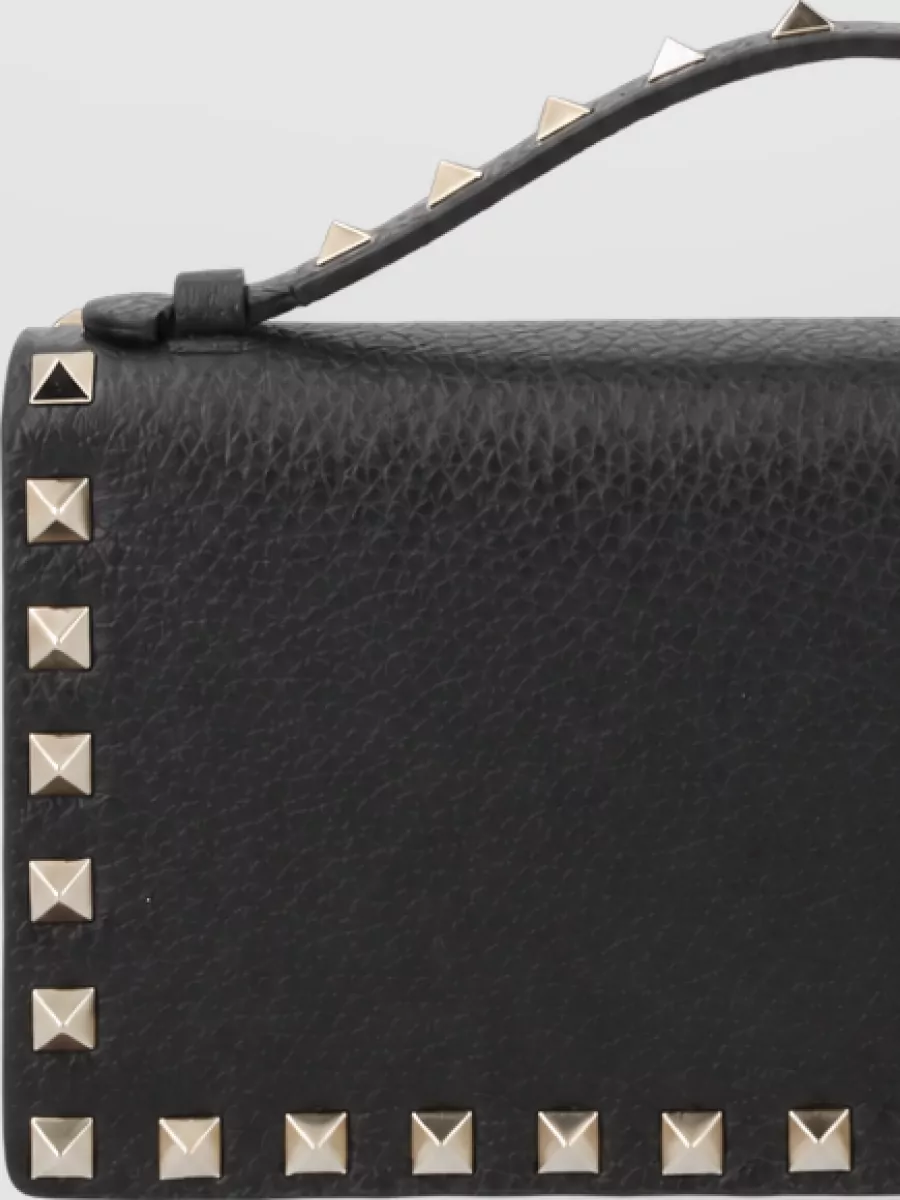 Valentino Garavani Leather Rockstud Wallet