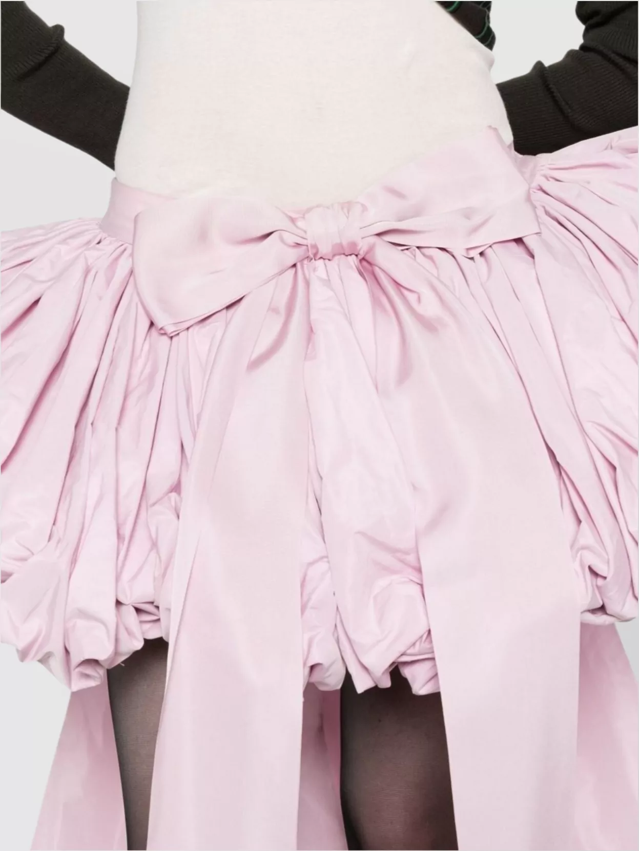 Dsquared2 High-Low Layered Skirt Bow Detail