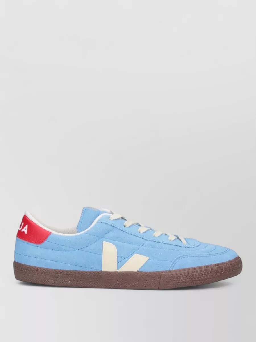 Veja suede leather low-top sneakers