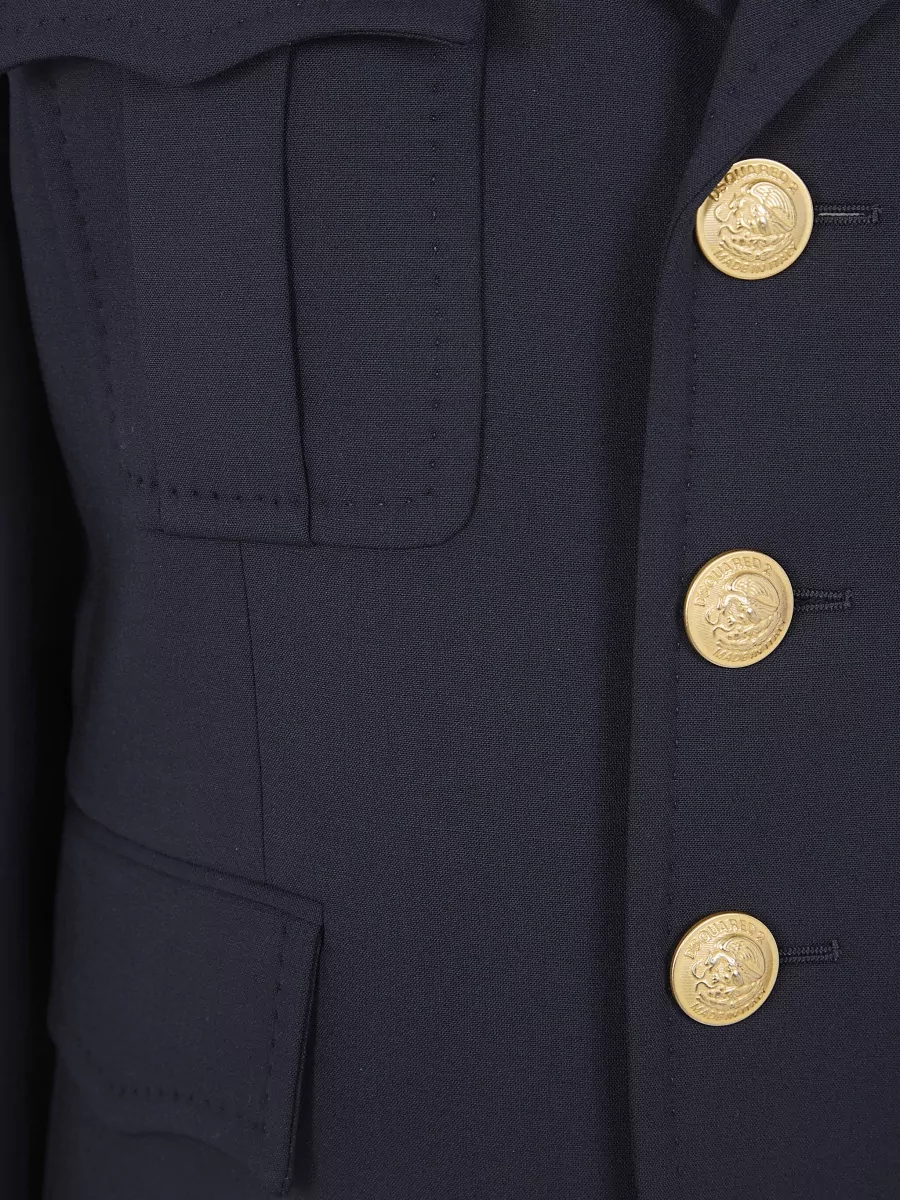 Dsquared2 Tailored Jacket Uniform Style Notch Lapels