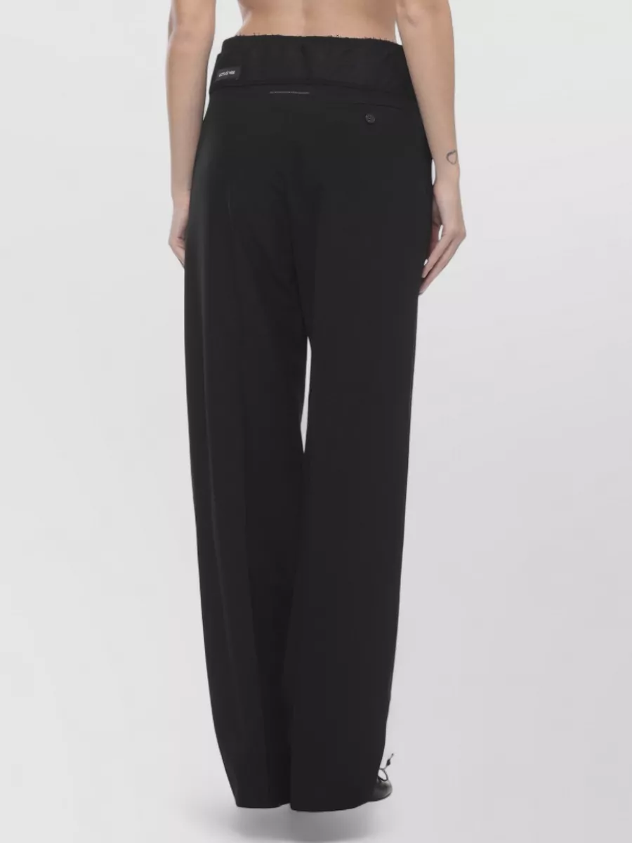 Mm6 Maison Margiela Tailored Wide-Leg Trousers
