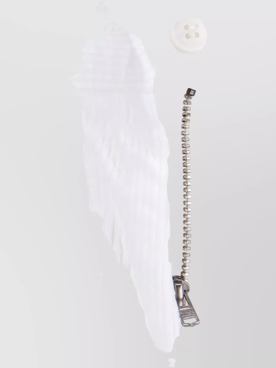 Aspesi Trousers Wide Leg Belt Loops Back Pockets