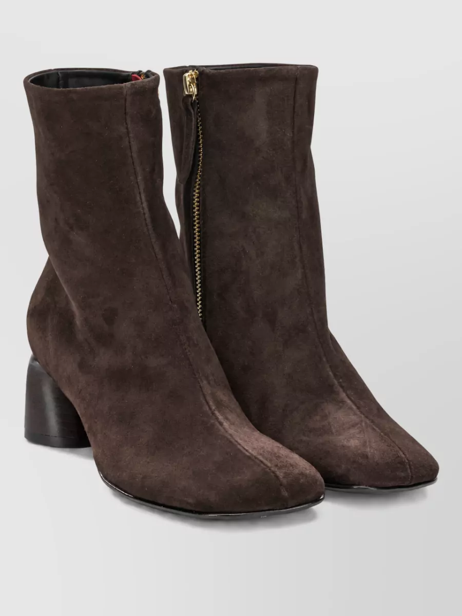 Halmanera leather ankle boots