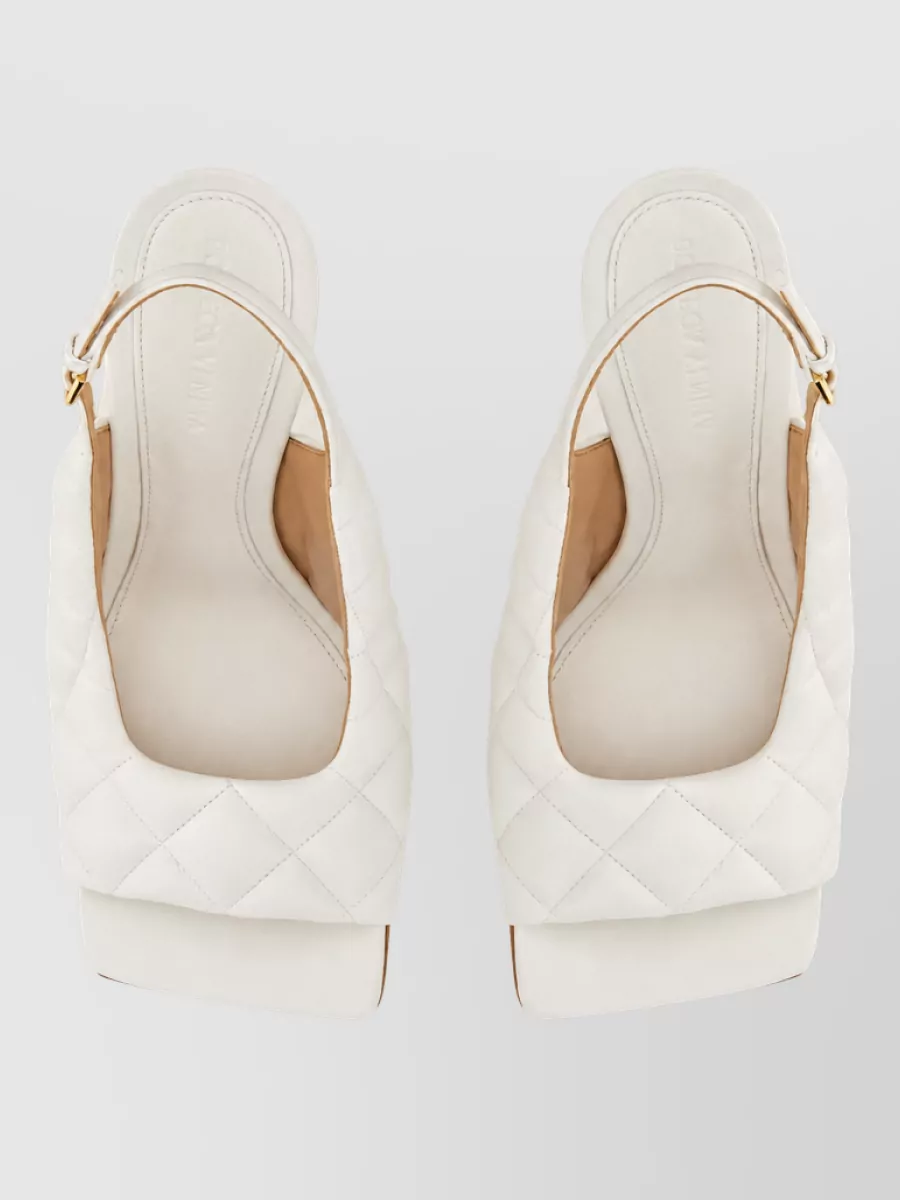 Bottega Veneta Leather Slingback Mules