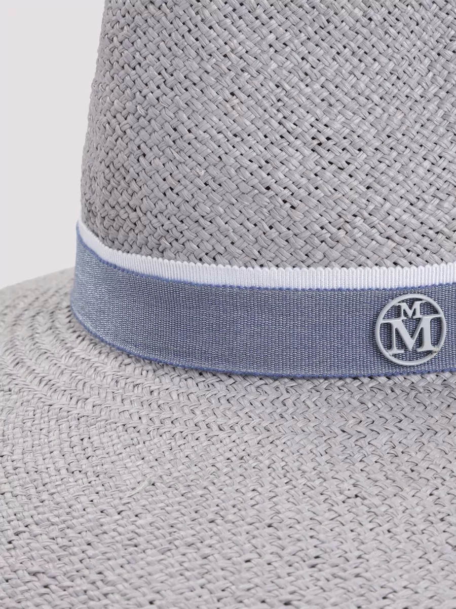 Maison Michel Wide-Brim Straw Sun Hat
