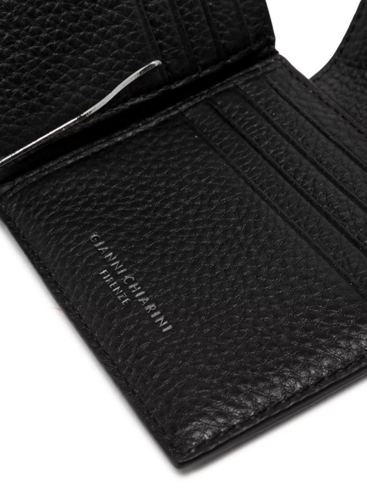 Gianni Chiarini Flap Wallet With Textured Compact Design