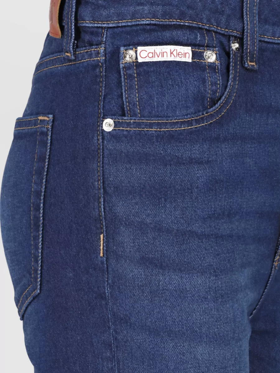 Calvin Klein Straight-Leg Jeans