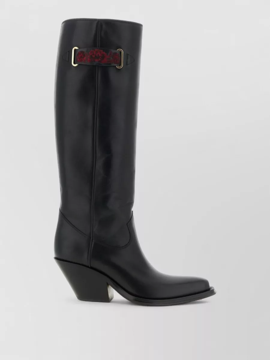 Chloé Leather Over-The-Knee Boots
