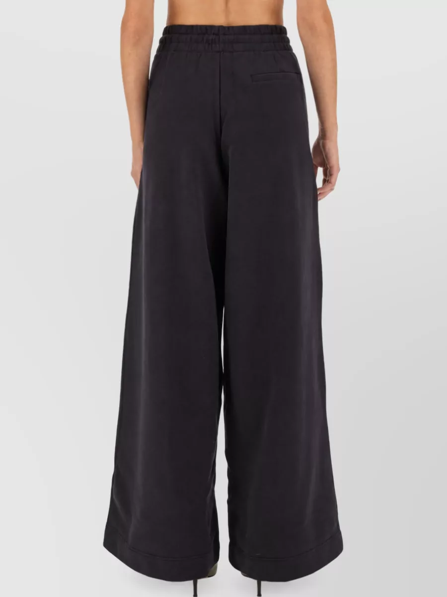 Dries Van Noten Cotton Wide-Leg Trousers