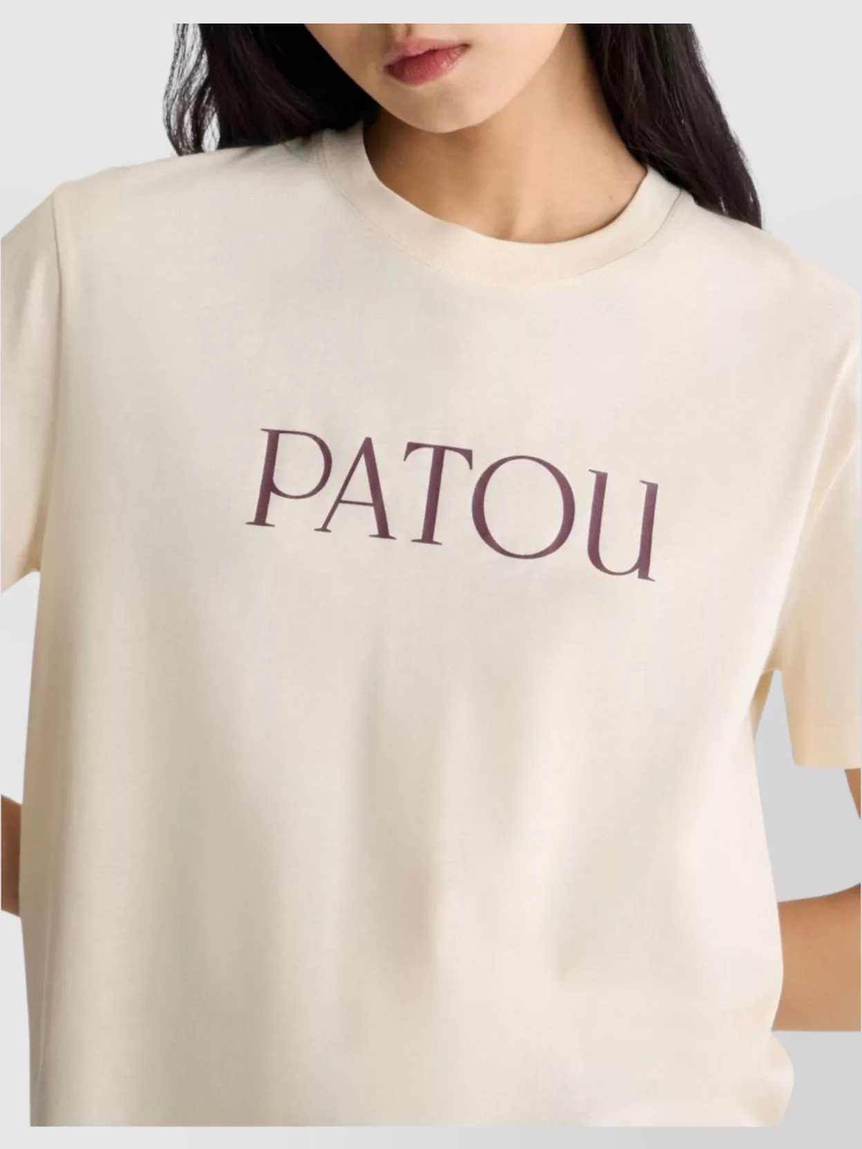 Patou Short Sleeves Crew Neck Regular Fit