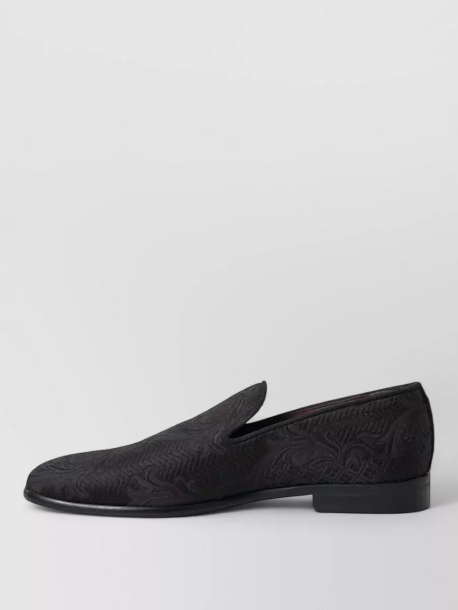 Dolce&Gabbana Paisley Brocade Loafers