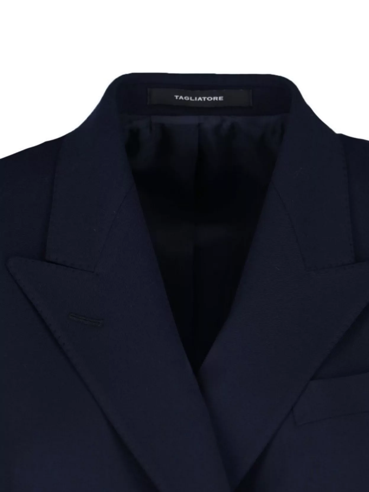Shop Tagliatore Tailored Double-breasted Jacket Gold Buttons