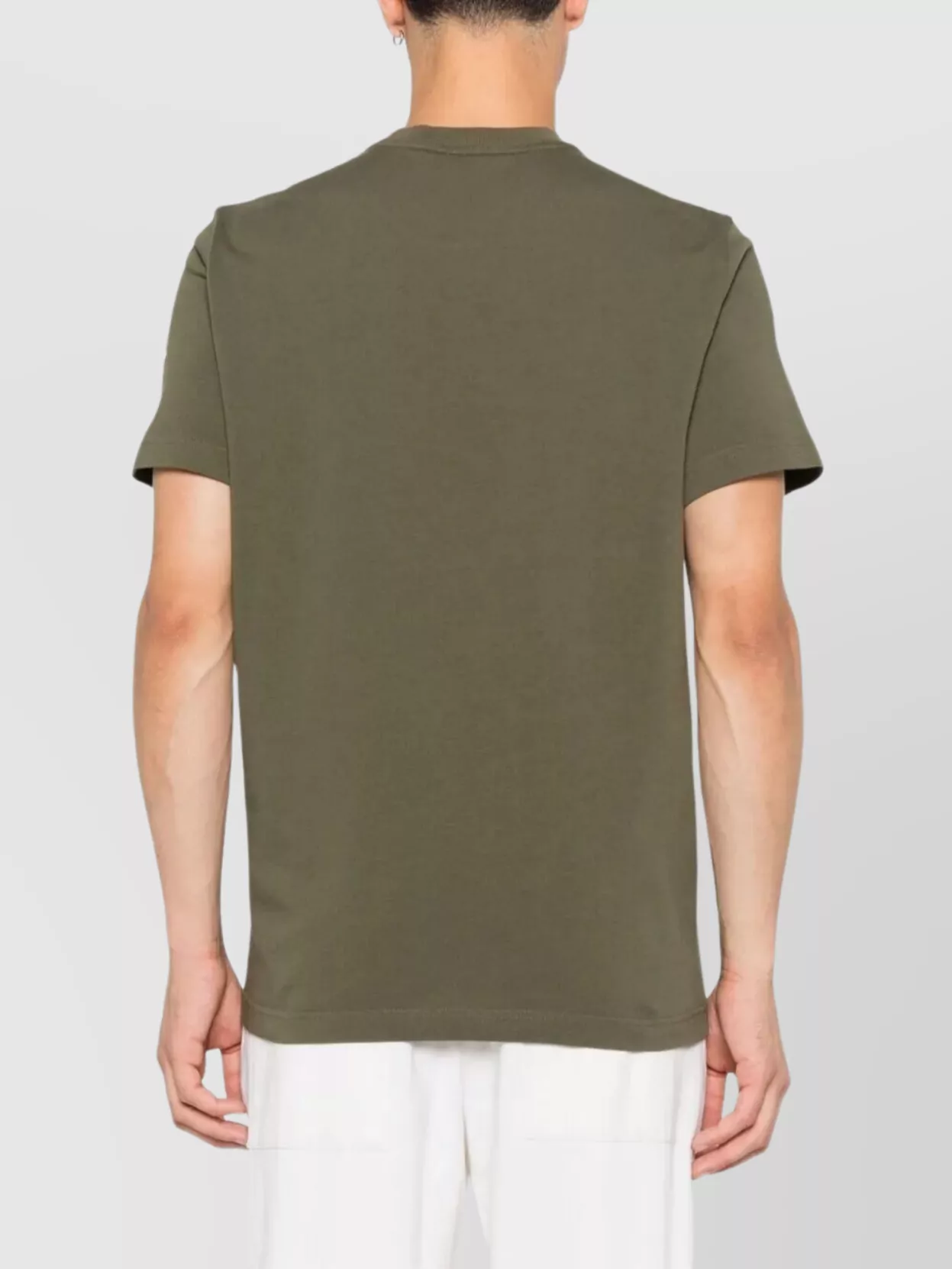 Moncler Logo Patch Crew Neck T-Shirt