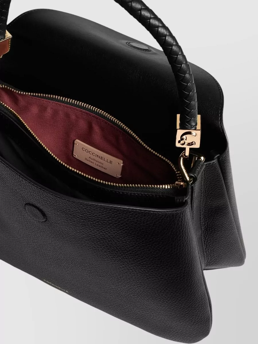 Coccinelle Calf Leather Shoulder Bag Tiggy