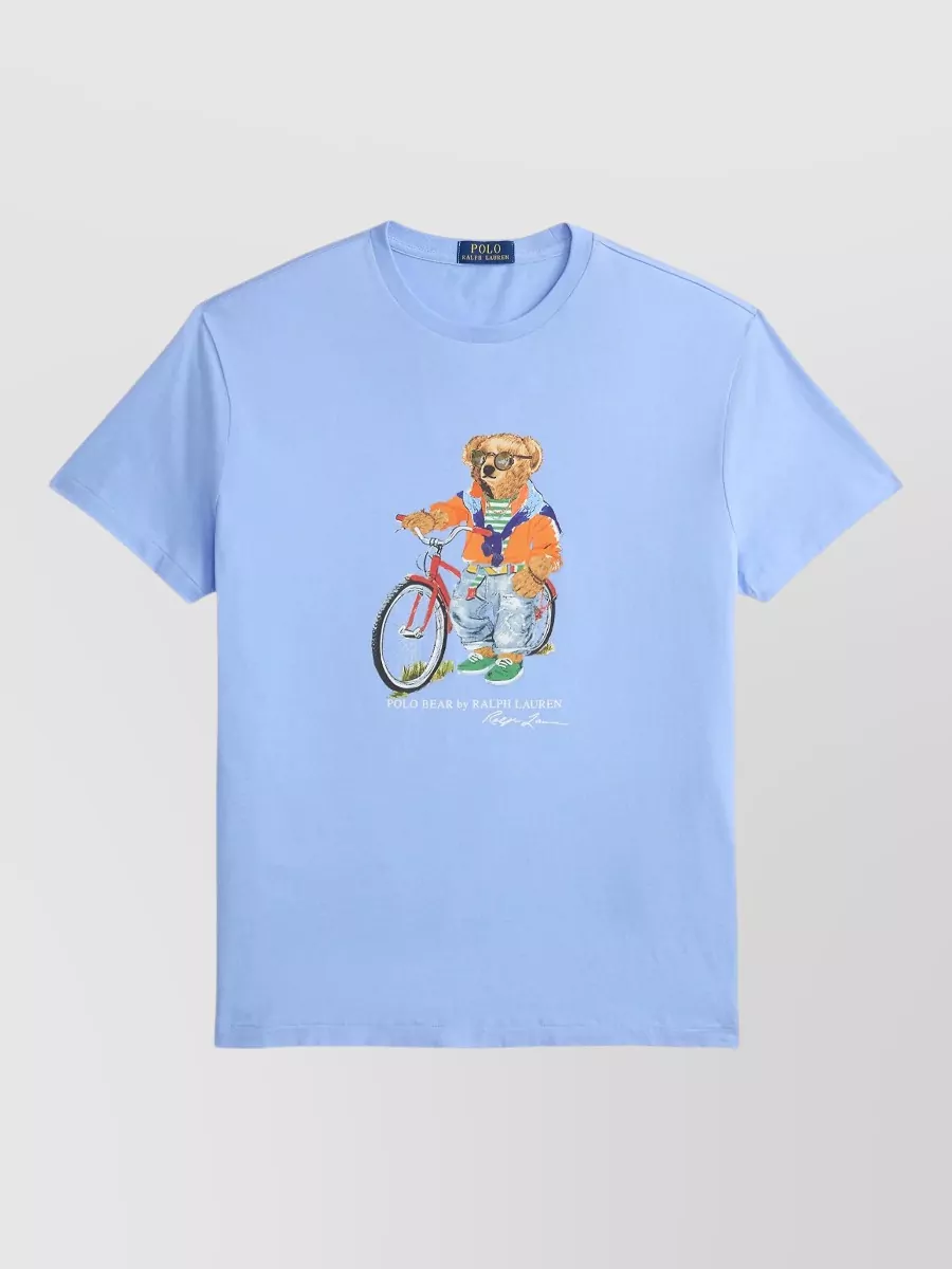 Polo Ralph Lauren cotton slim-fit printed t-shirt