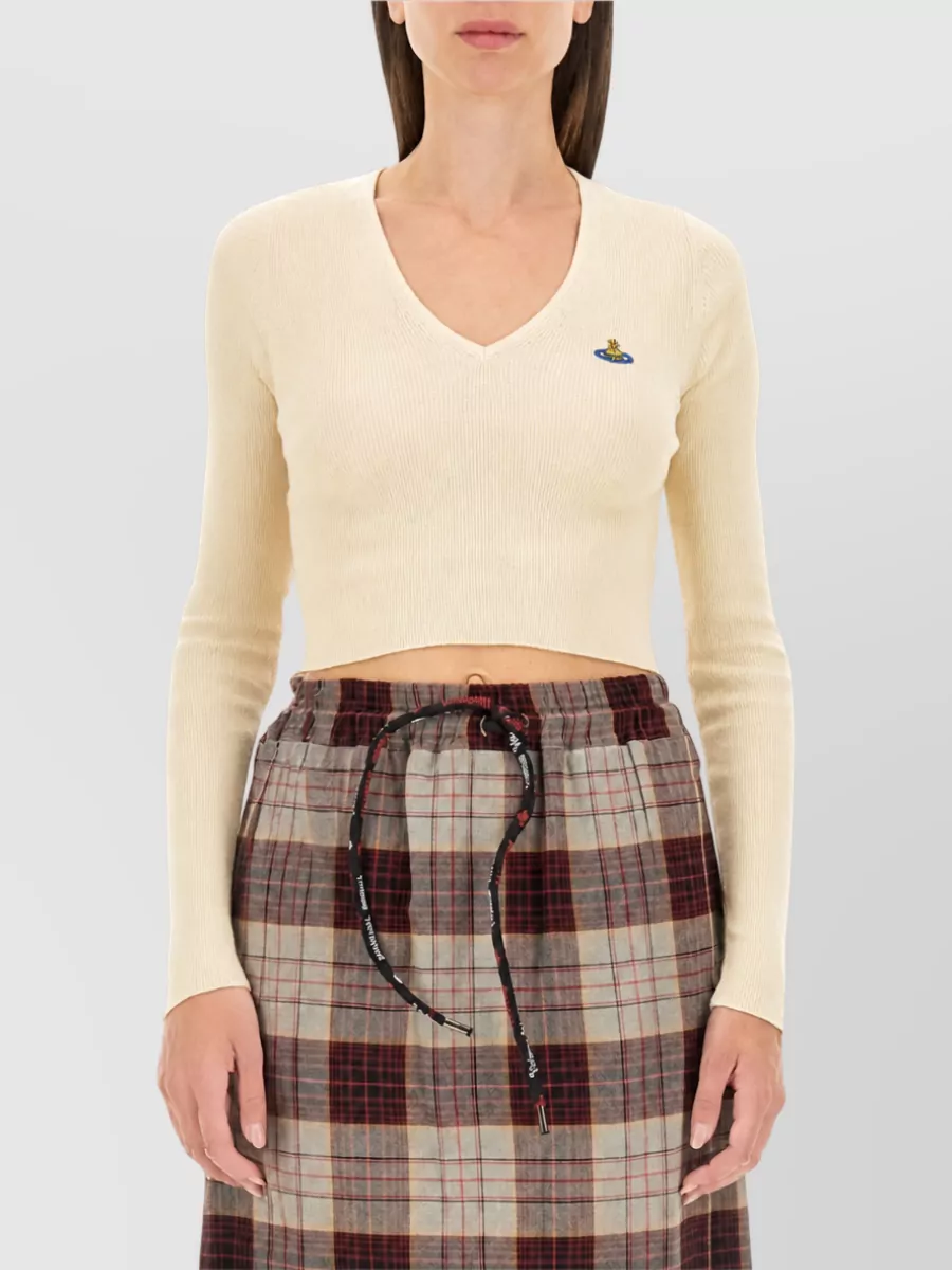 Vivienne Westwood Cropped Knitted Top