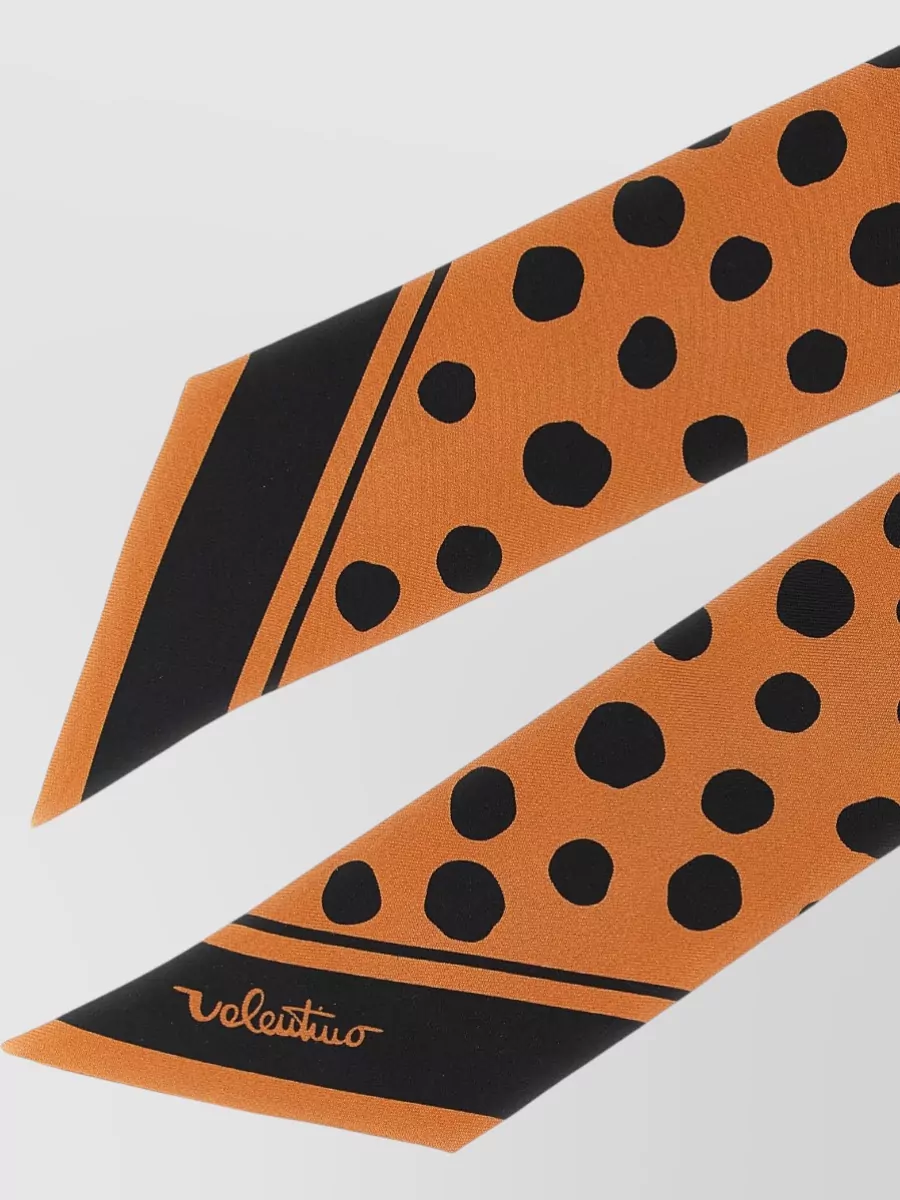 Valentino Garavani Silk Printed Bandeau Scarf