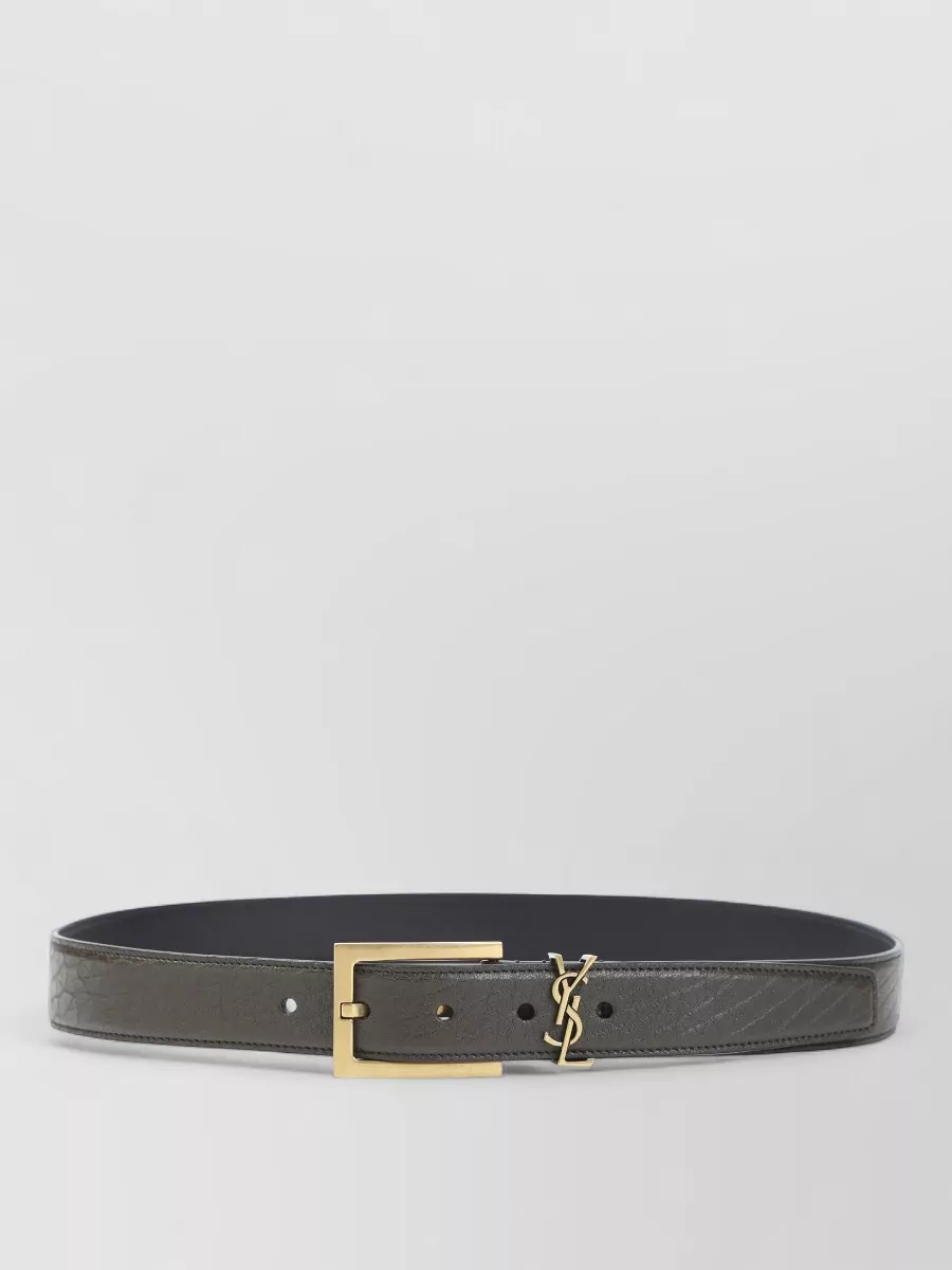 Saint Laurent Leather Belt