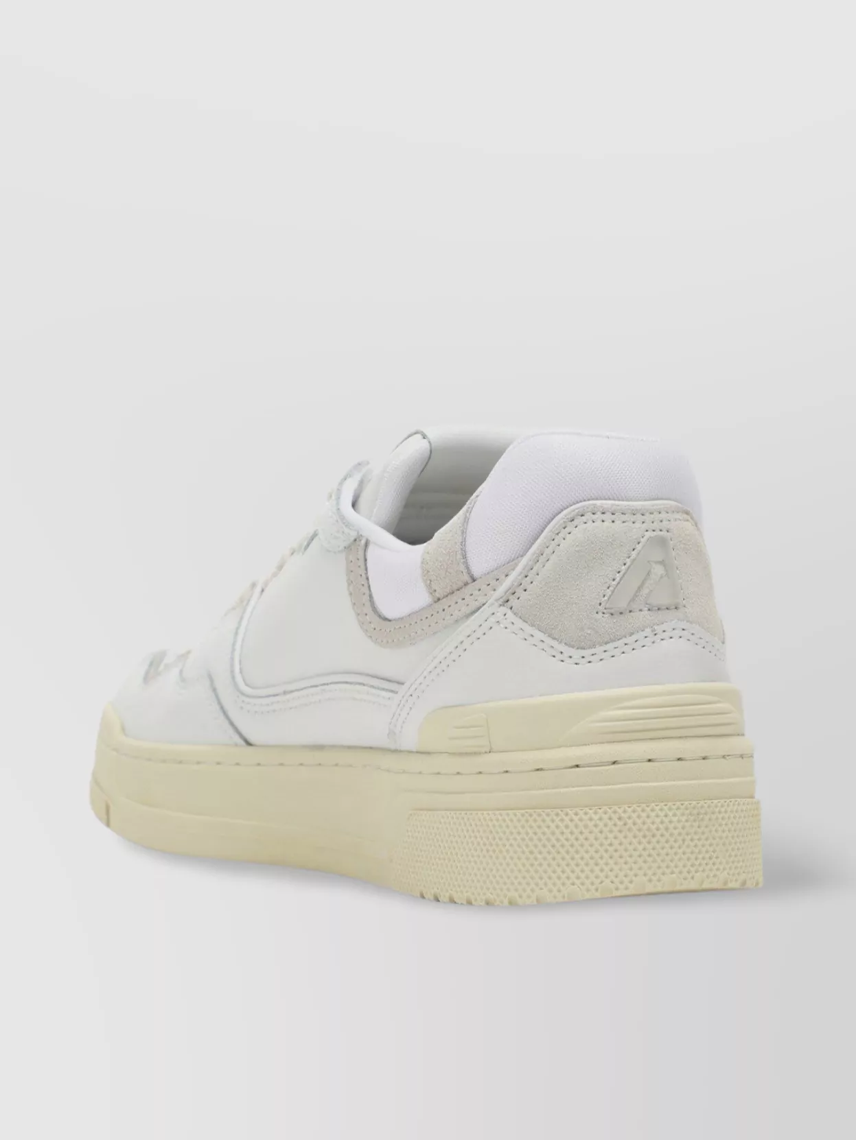Autry Trainer Leather Perforated Toe Rubber Sole