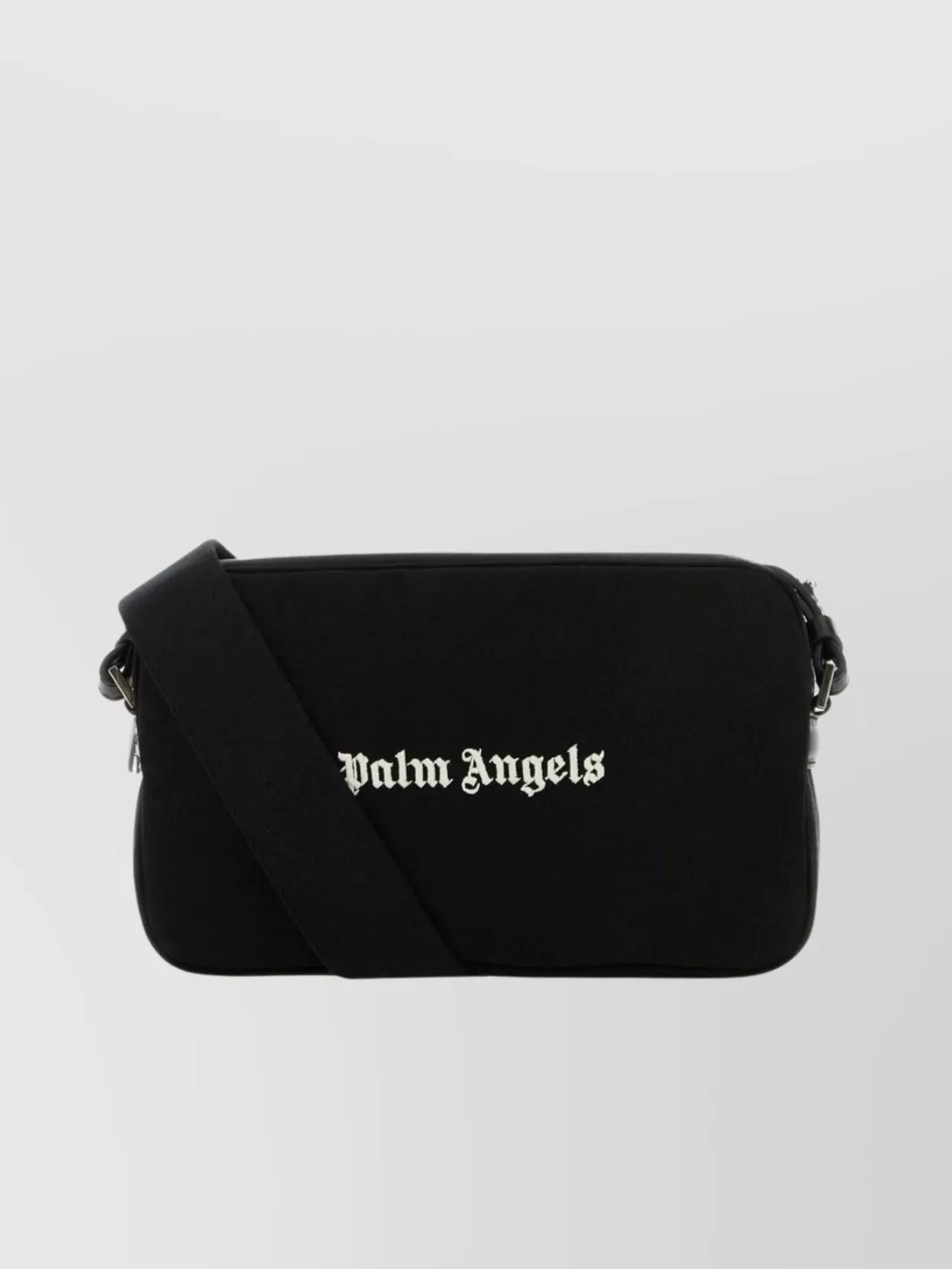 Shop Palm Angels Textured Fabric Crossbody Bag