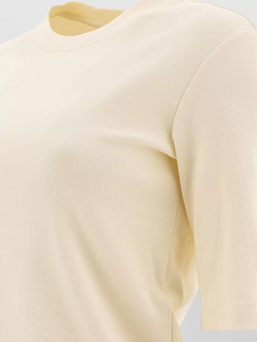 Sandbeige Cotton T-Shirt