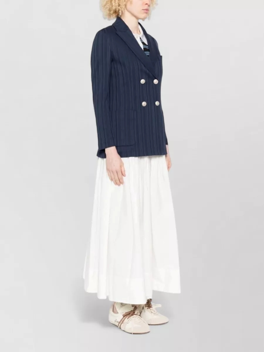 Circolo 1901 Cotton Double-Breasted Jacket