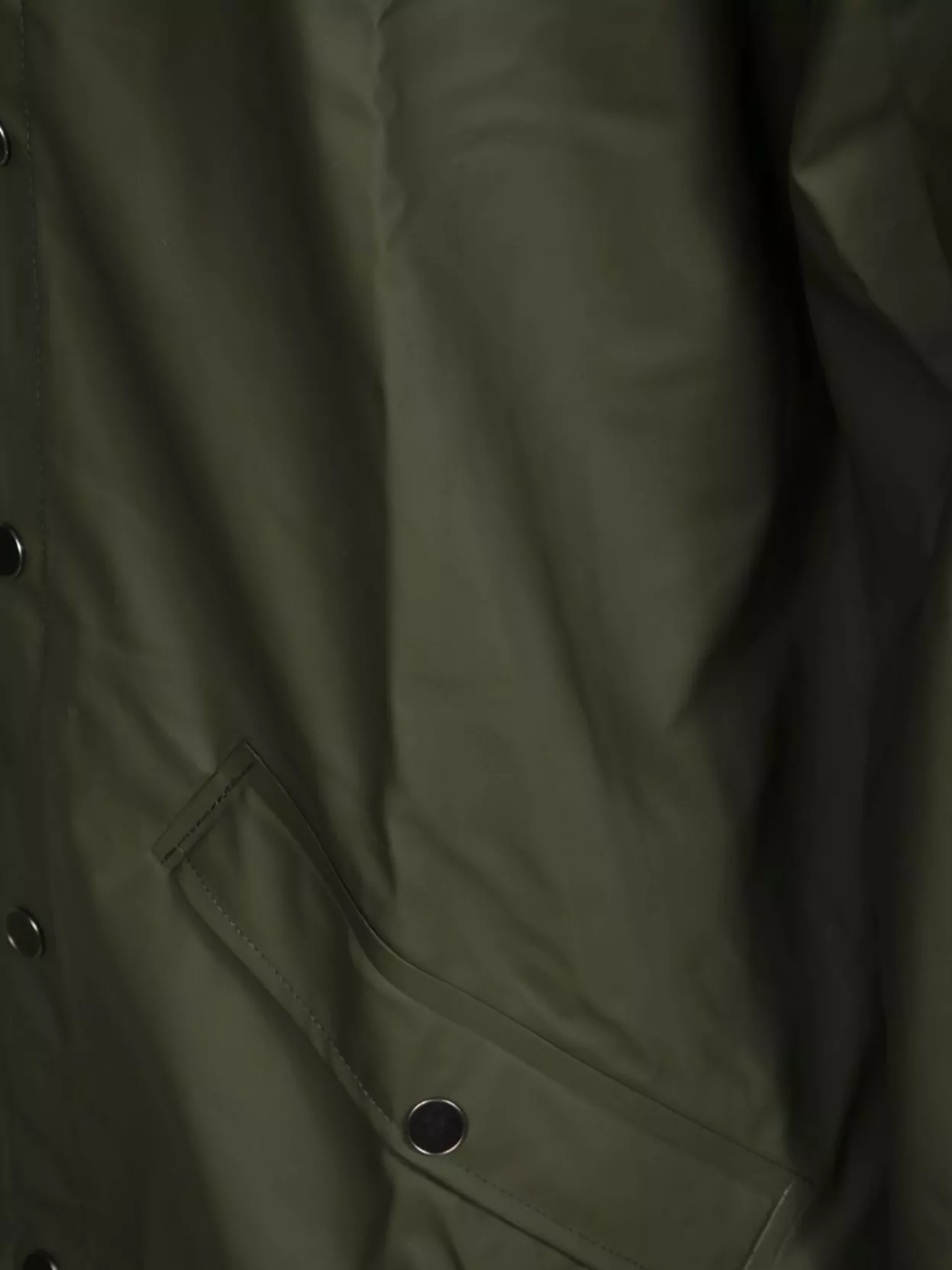 Rains Extended Coat With Hood And Pockets